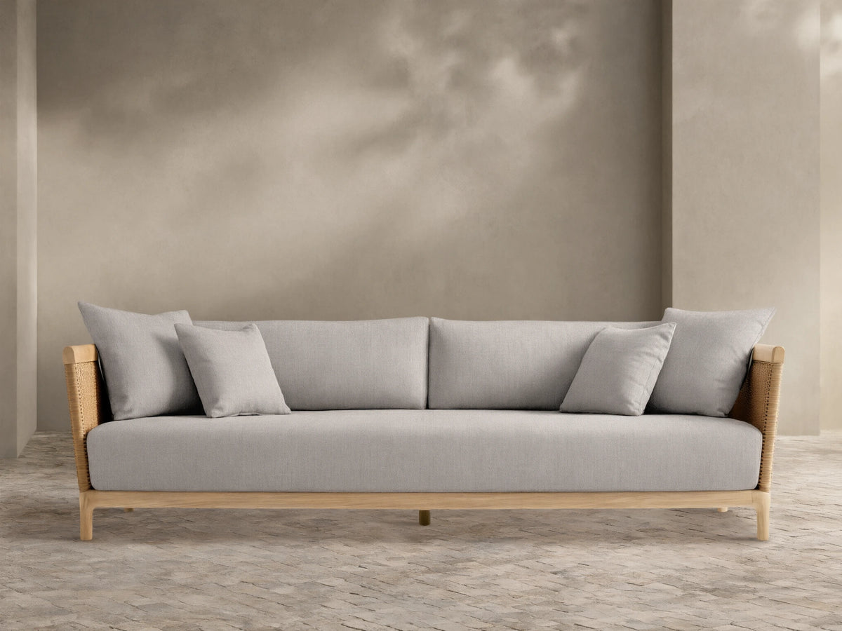Puglia Outdoor Teak Sofa