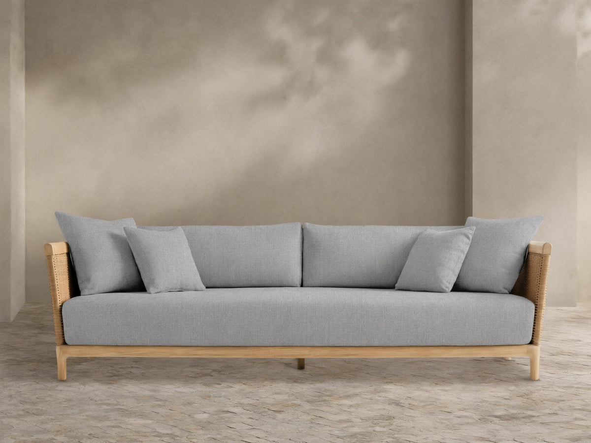 Puglia Outdoor Teak Sofa