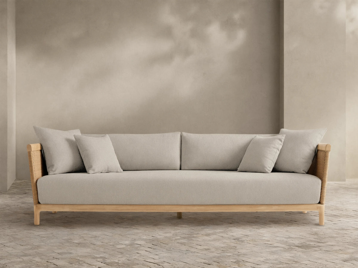 Puglia Outdoor Teak Sofa