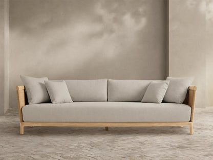 Puglia Outdoor Teak Sofa