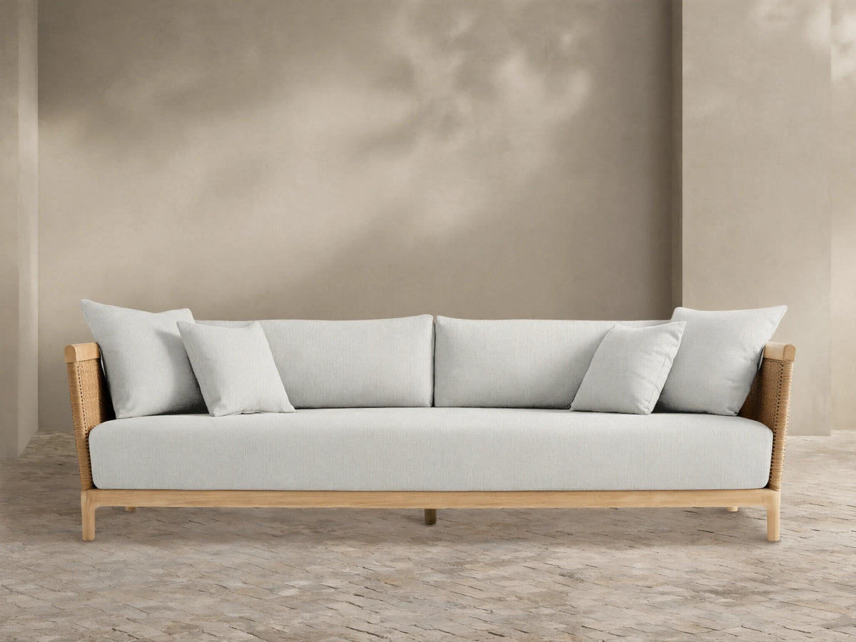 Puglia Outdoor Teak Sofa