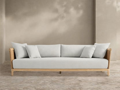 Puglia Outdoor Teak Sofa