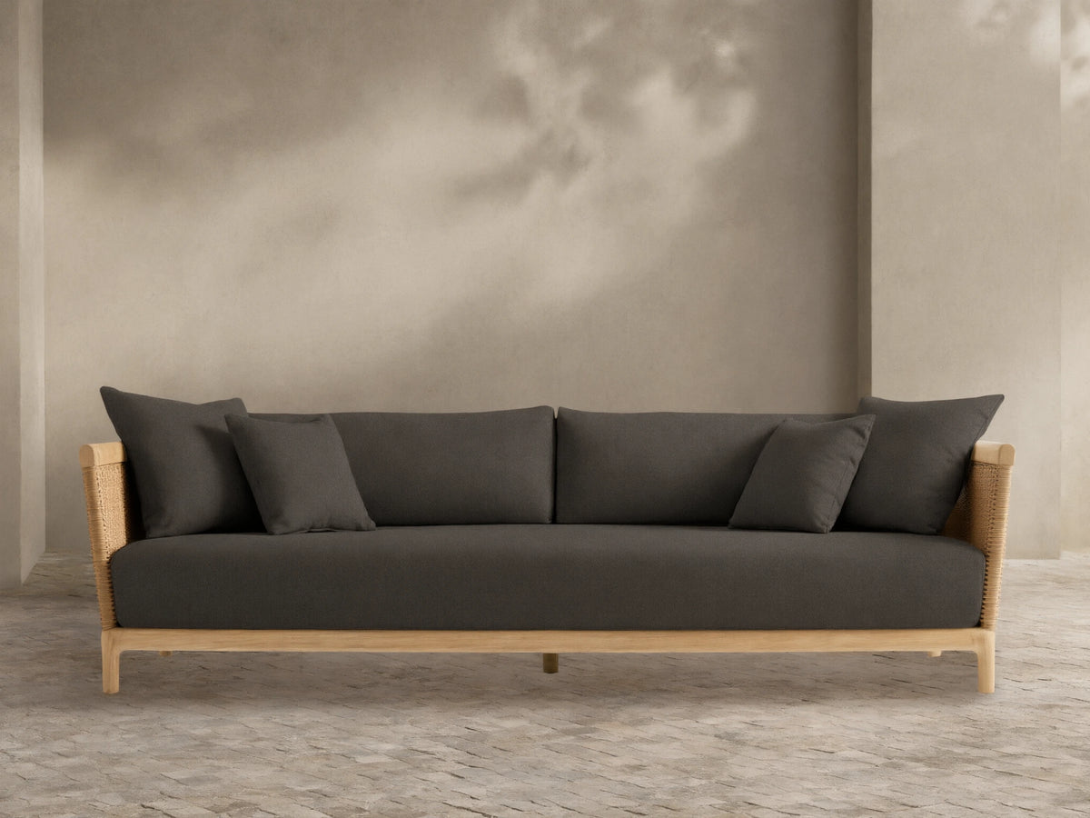 Puglia Outdoor Teak Sofa