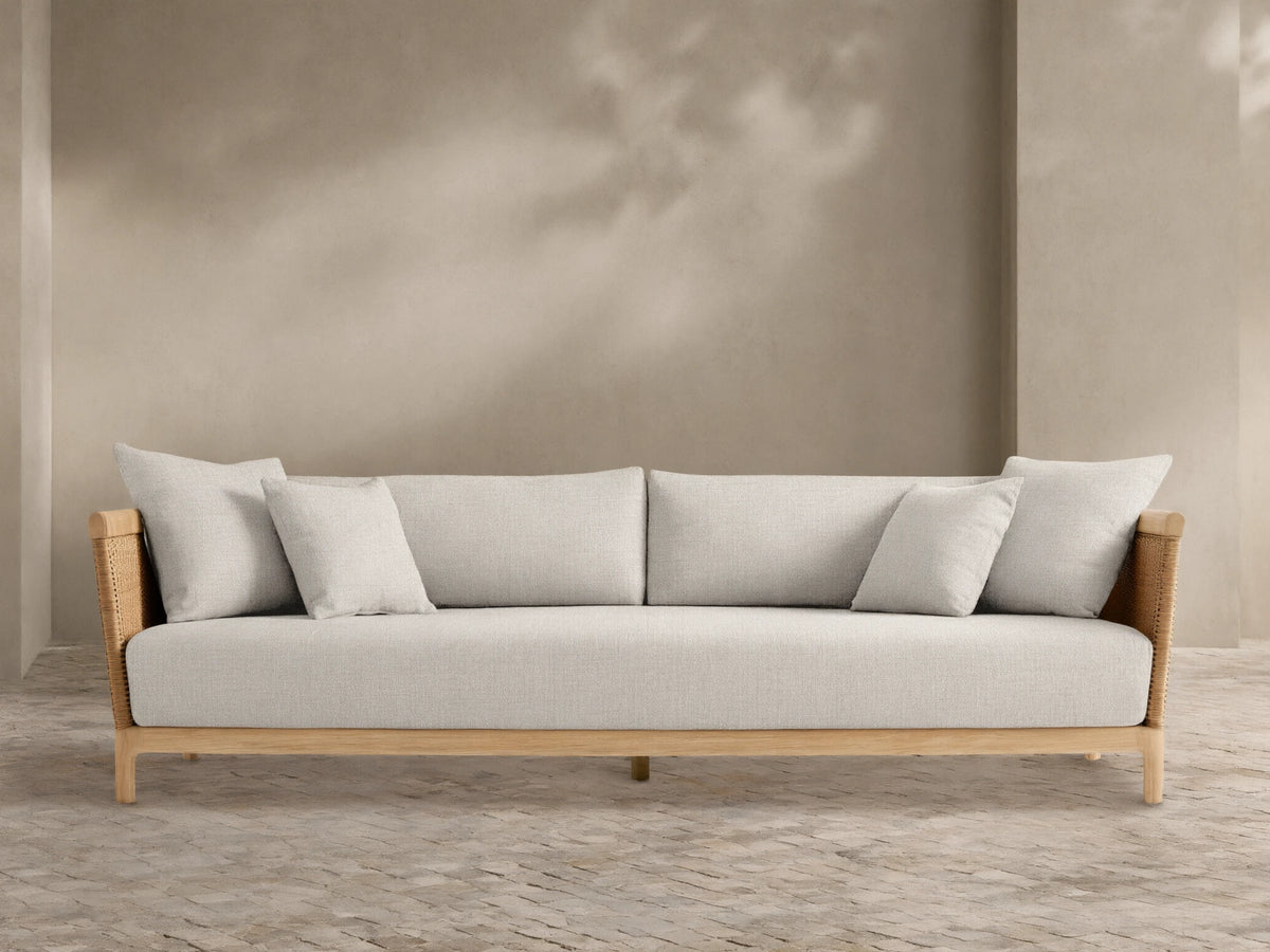 Puglia Outdoor Teak Sofa