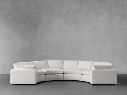 Beale Four-Piece Curved Sectional