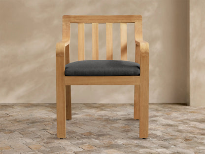 Zoe Outdoor Dining Arm Chair