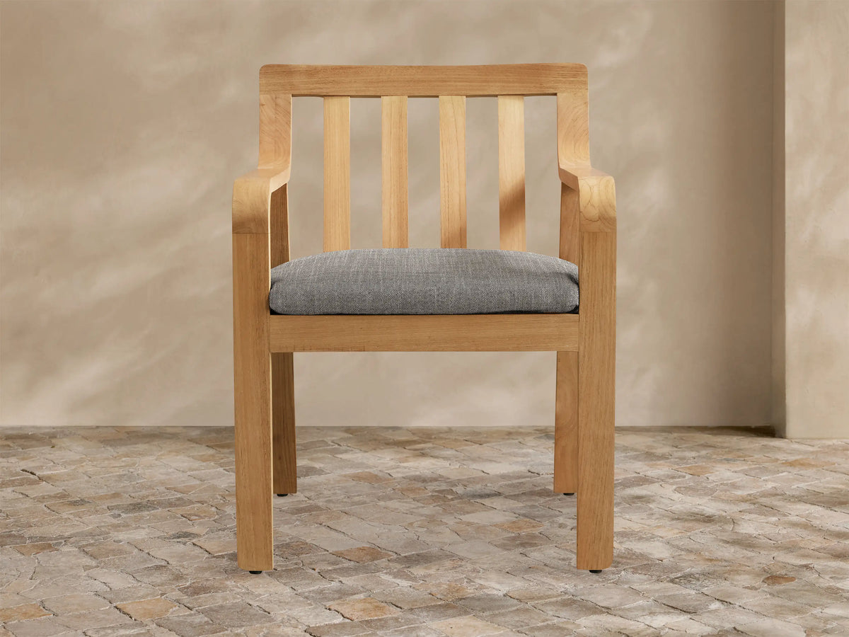 Zoe Outdoor Dining Arm Chair