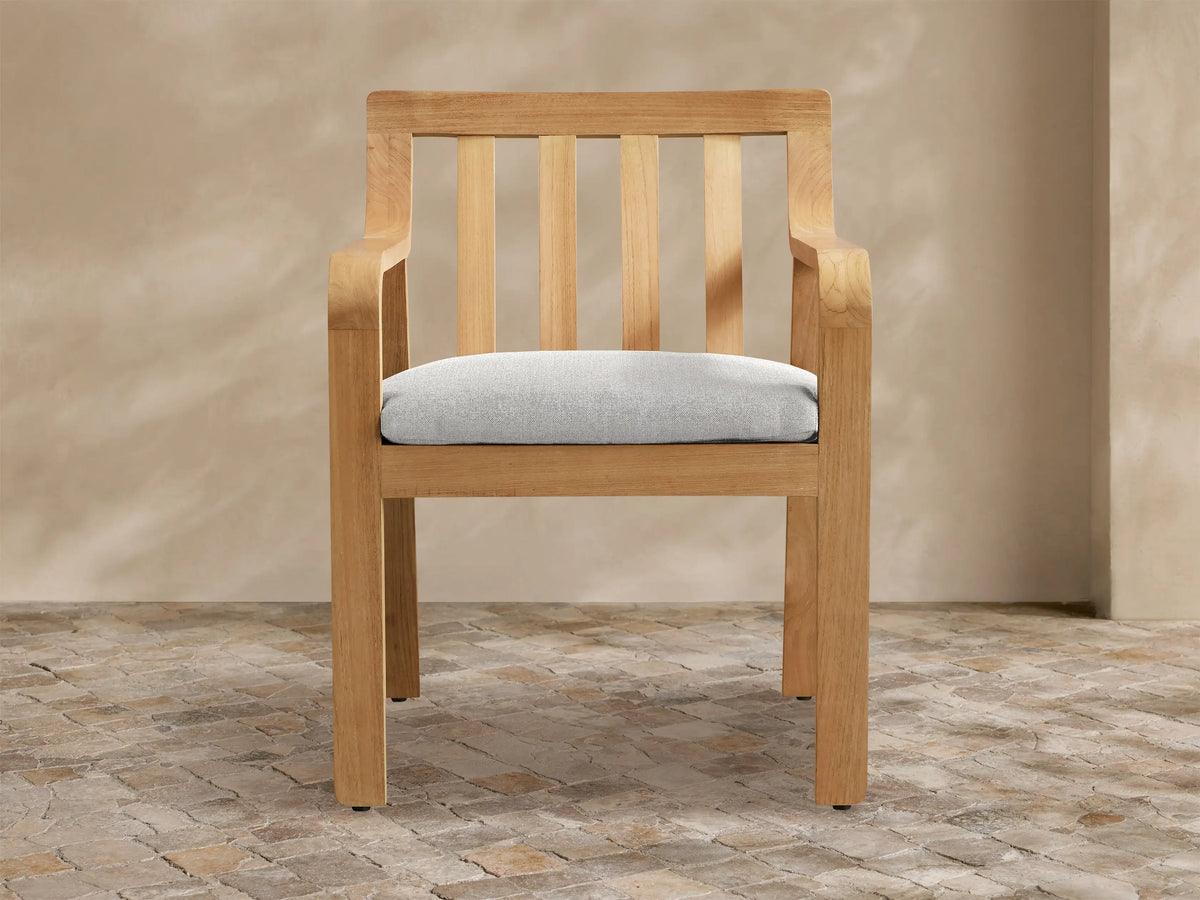 Zoe Outdoor Dining Arm Chair