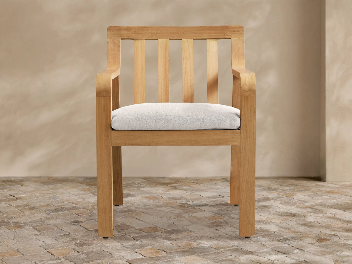 Zoe Outdoor Dining Arm Chair