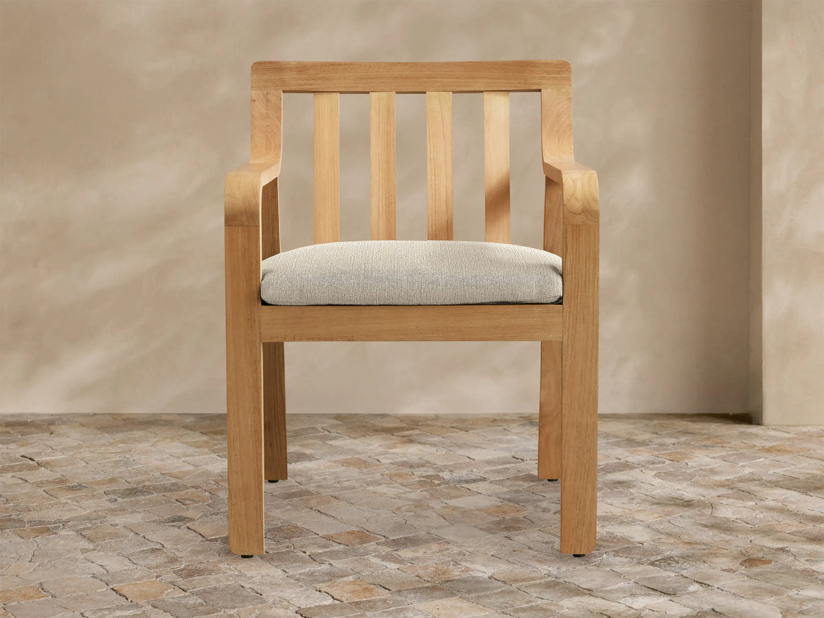 Zoe Outdoor Dining Arm Chair