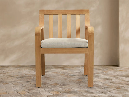 Zoe Outdoor Dining Arm Chair