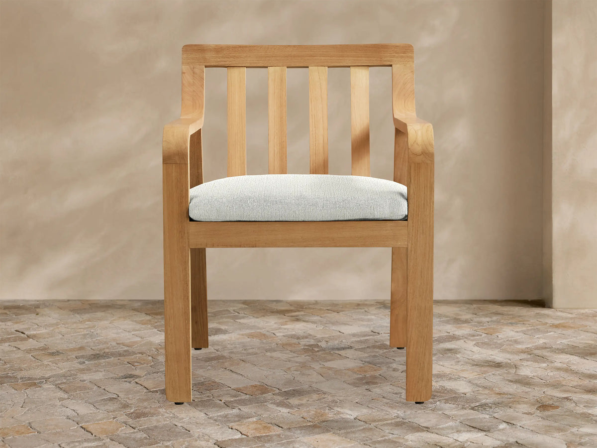 Zoe Outdoor Dining Arm Chair