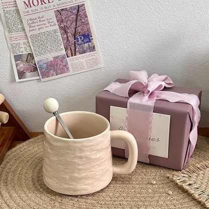 Agate Crest Textured Ceramic Mug