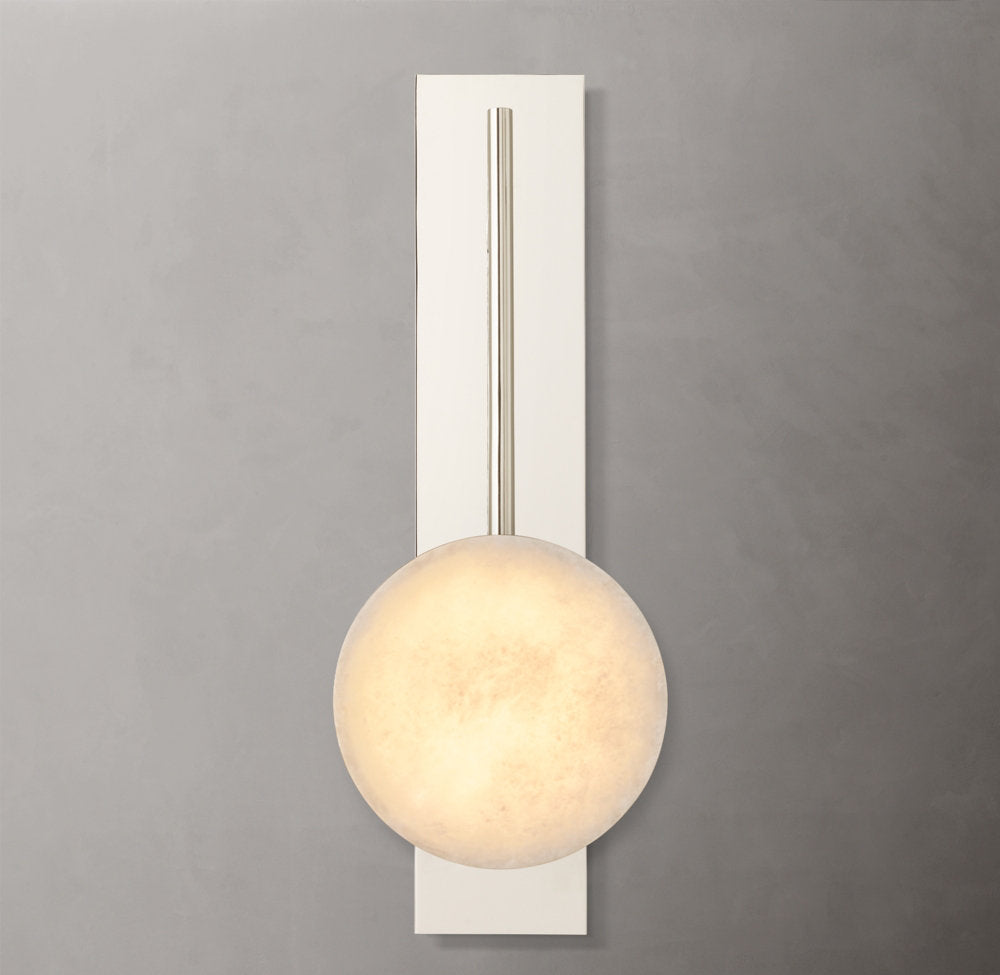 Alabaster Blade LED Wall Light