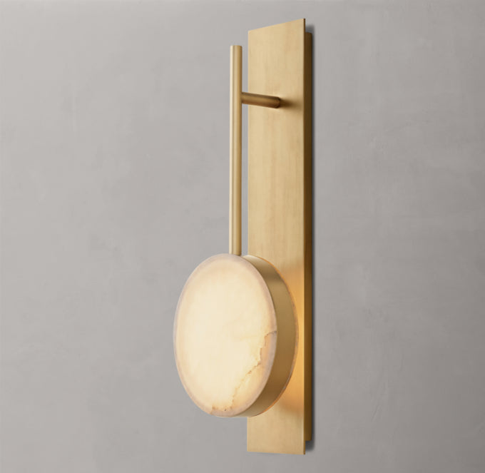 Alabaster Blade LED Wall Light