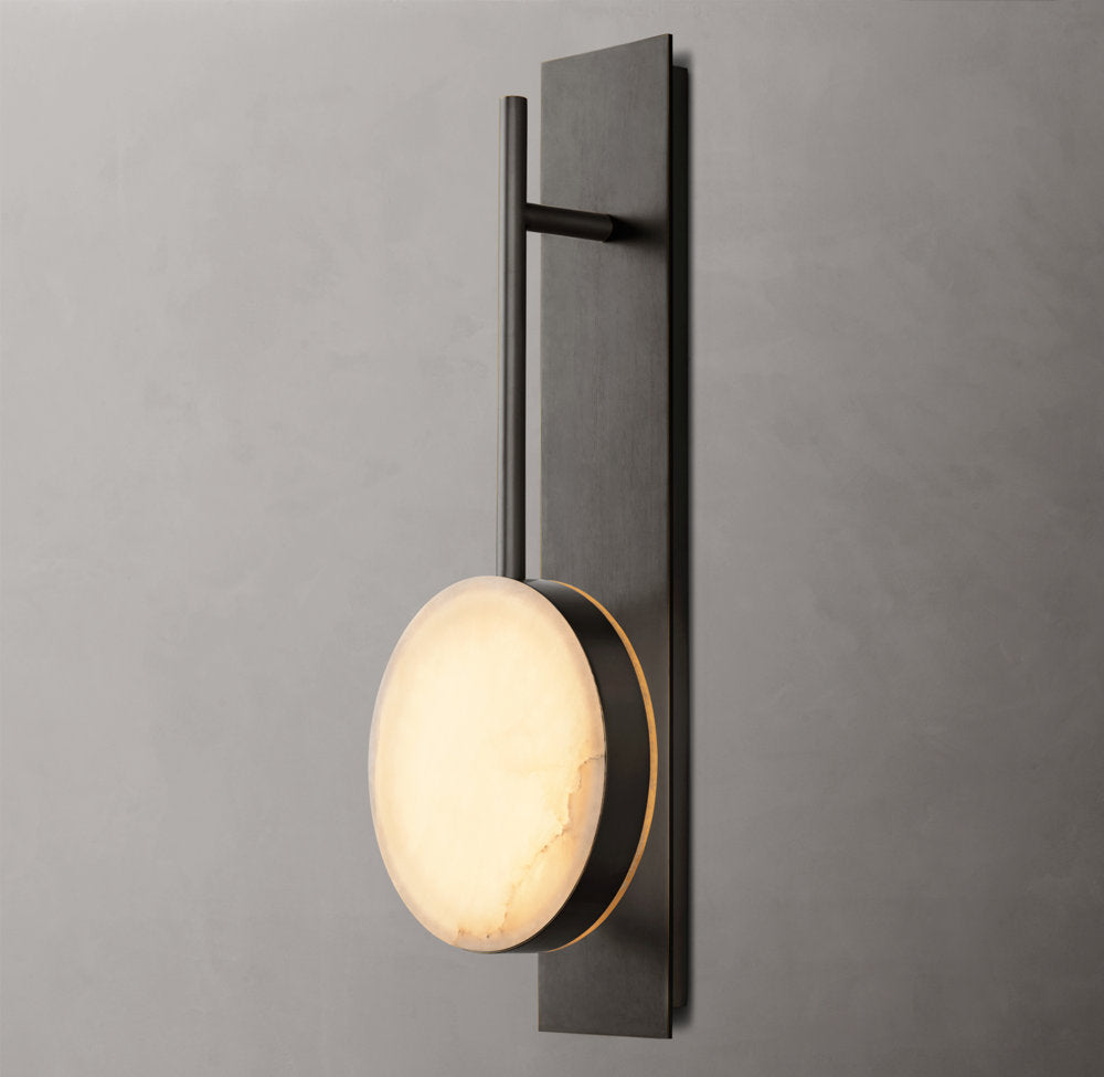 Alabaster Blade LED Wall Light