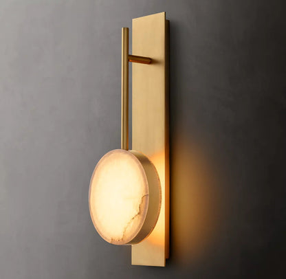 Alabaster Blade LED Wall Light