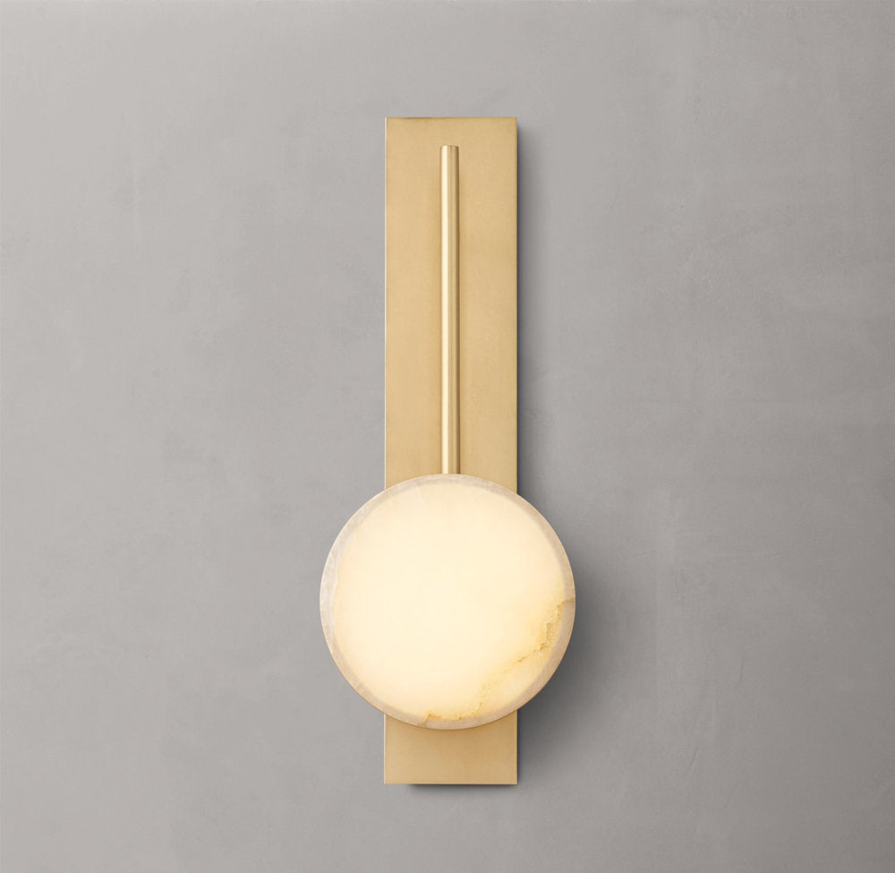 Alabaster Blade LED Wall Light