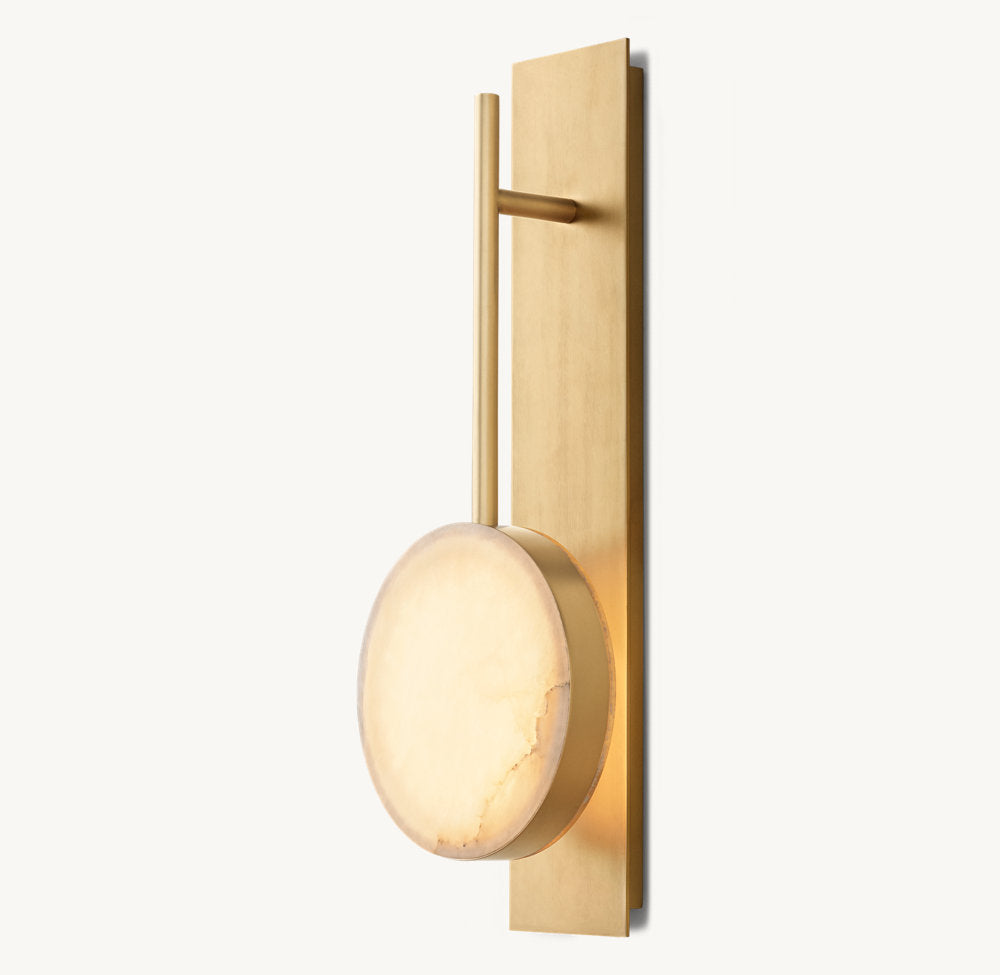 Alabaster Blade LED Wall Light