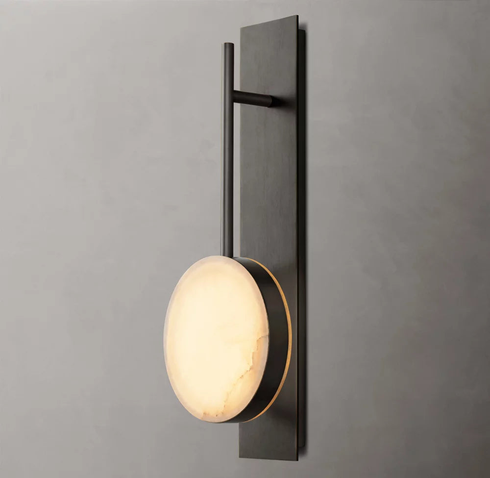 Alabaster Blade LED Wall Light