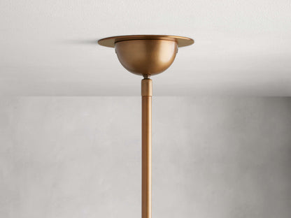 Alabaster Branch Ring Chandelier