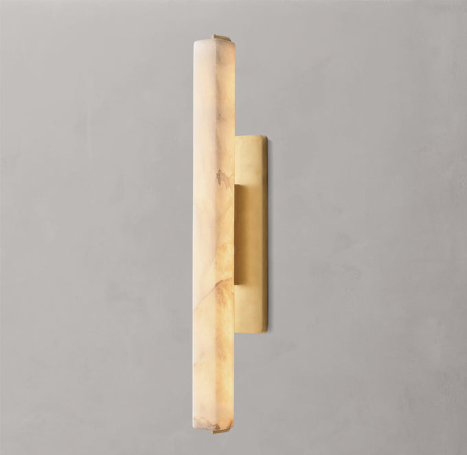 Alabaster Prism LED Wall Light