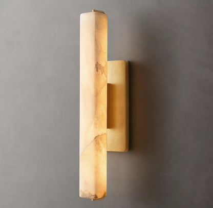 Alabaster Prism LED Wall Light