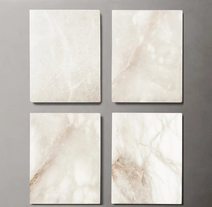 Alabaster Prism LED Wall Light