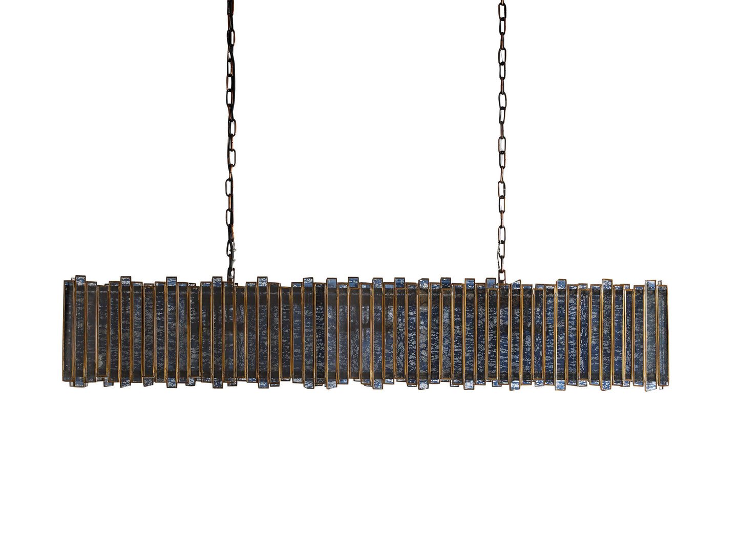 Antiqued Mirror Lantern Chandelier