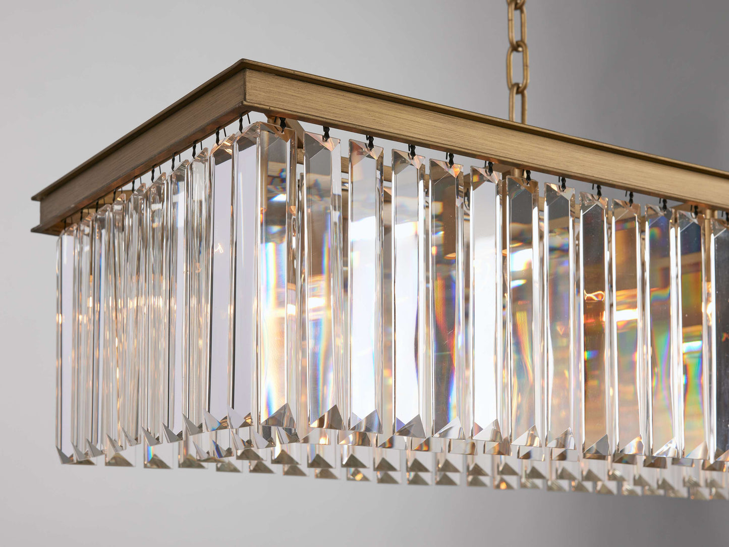 Art Deco Crystal Terrace Chandelier