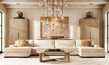 Artisan Glass Rainfall Chandelier