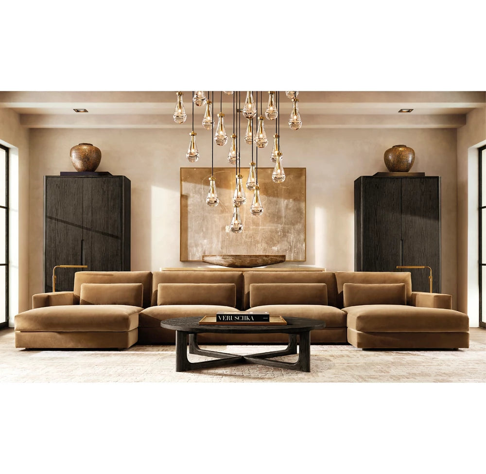 Artisan Glass Rainfall Chandelier