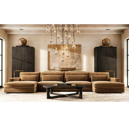 Artisan Glass Rainfall Chandelier