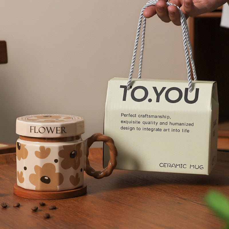 Aurelia Retro Luxe Ceramic Mug