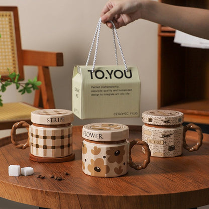 Aurelia Retro Luxe Ceramic Mug