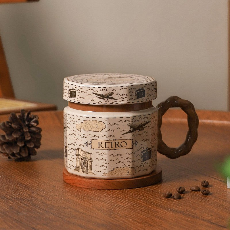 Aurelia Retro Luxe Ceramic Mug