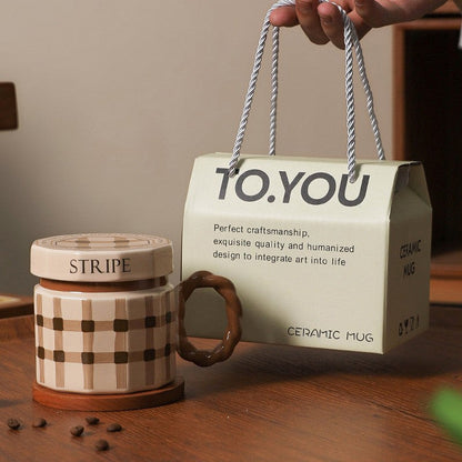 Aurelia Retro Luxe Ceramic Mug