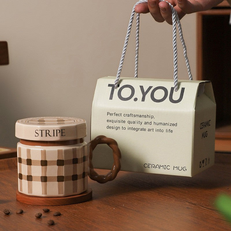 Aurelia Retro Luxe Ceramic Mug