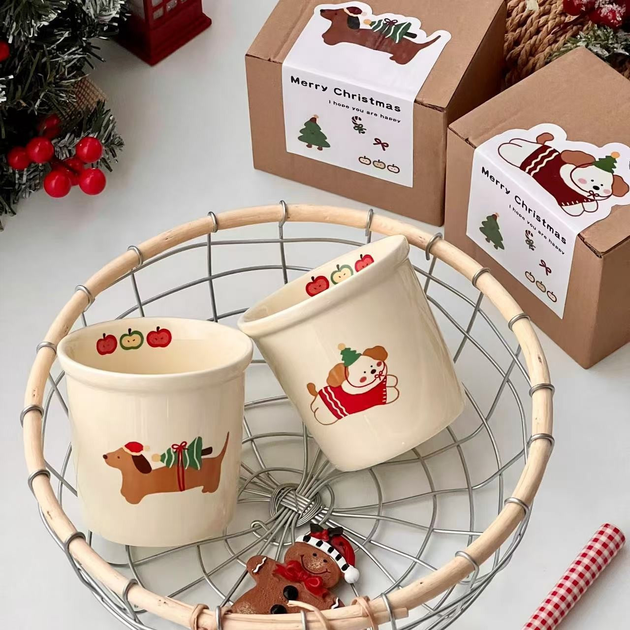 Cozy Pup Ceramic Mug