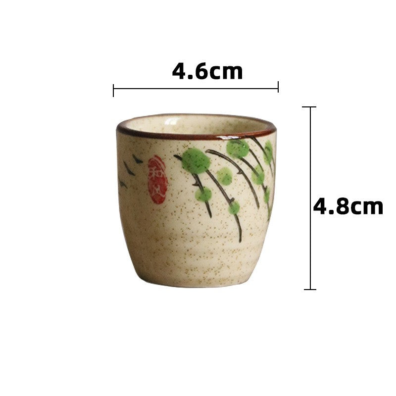 Embercrest Ceramic Sake Cup