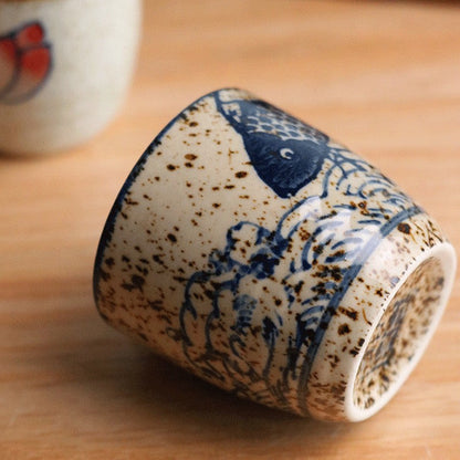 Embercrest Ceramic Sake Cup