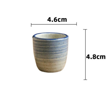 Embercrest Ceramic Sake Cup