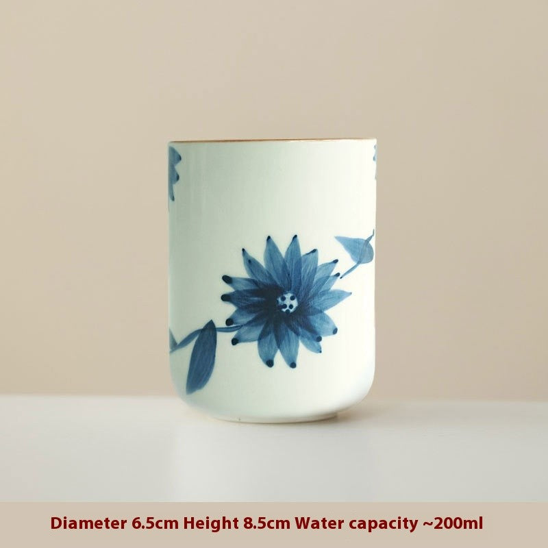 Garden Muse Hand-Painted Ceramic Cup