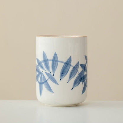 Garden Muse Hand-Painted Ceramic Cup