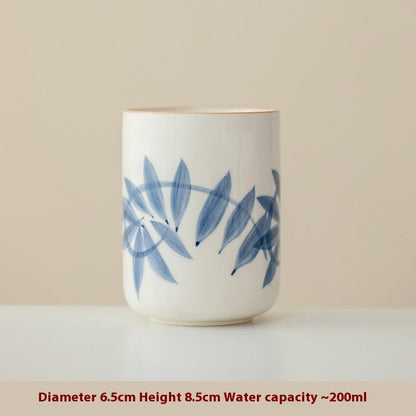 Garden Muse Hand-Painted Ceramic Cup