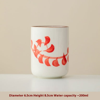 Garden Muse Hand-Painted Ceramic Cup