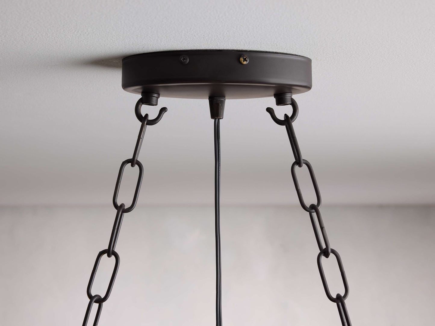 Italian Crystal Drop Cage Chandelier