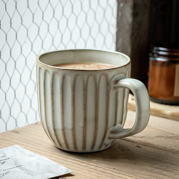 Lotus Crest Vintage Ceramic Cup