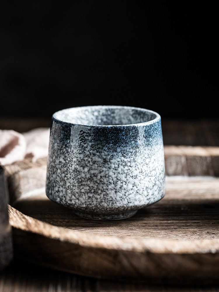 Matcha Ember Glaze Tea Cup