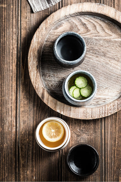 Matcha Ember Glaze Tea Cup